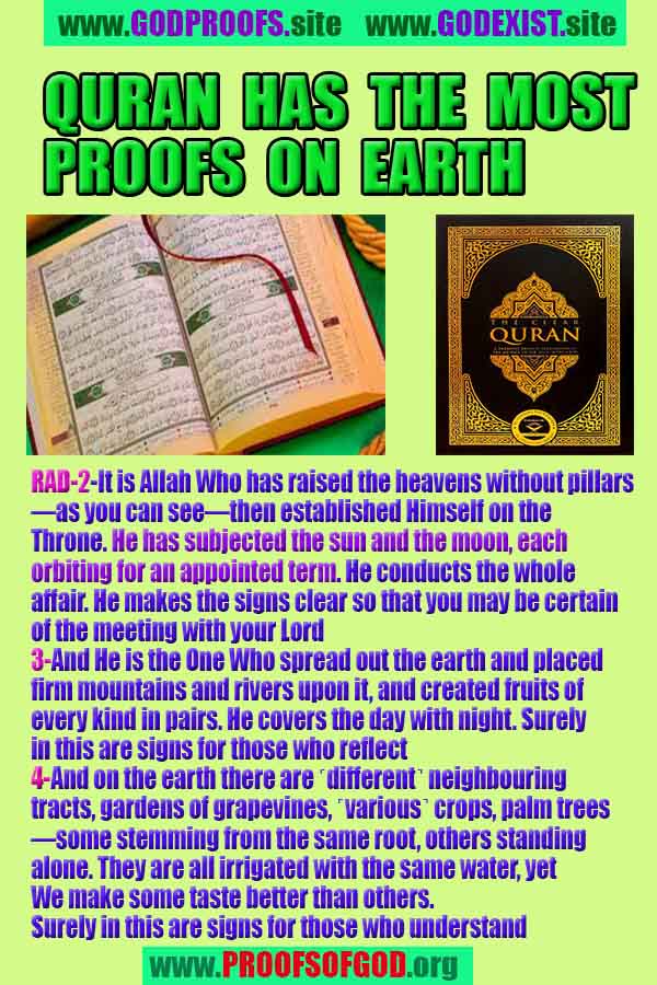 proofs of god and evidences of god